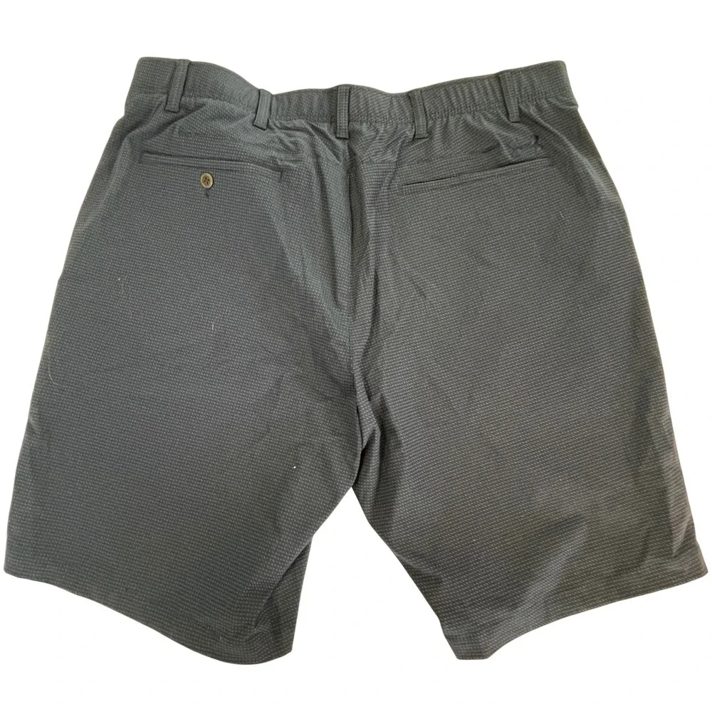 Under‎ Armour Mens Golf Shorts Size 40 Blue Textured Athletic Fit Flat Front